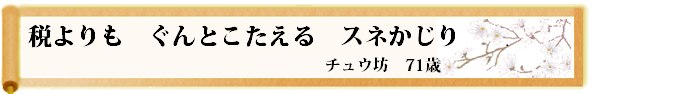 川柳優秀作